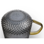 Кружка стеклянная PERFECTO LINEA Sonata Golden 400 мл (30-004002) - Фото 4
