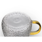 Кружка стеклянная PERFECTO LINEA Symphony Golden 450 мл (30-004501) - Фото 4