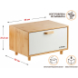Хлебница PERFECTO LINEA Bamboo 36x24x21,5 см (38-362624) - Фото 8