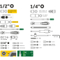 Набор инструментов 1/4", 1/2" 6 граней PRO STARTUL Dakar 94 предмета (PRO-094DK) - Фото 19