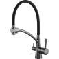 Смеситель для кухни AV ENGINEERING Lux D35 графит (AVLUX4-A49ST)