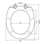 Сиденье для унитаза AV ENGINEERING Standart Plus (AVE129617) - Фото 10