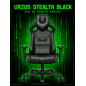 Кресло геймерское URZUS Stealth Black(UR-7351150)