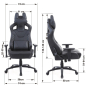 Кресло геймерское URZUS Stealth Black(UR-7351150) - Фото 25