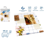 Клеенка столовая 140х110 см PERFECTO LINEA Deco (11-165288) - Фото 2