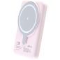 Power Bank KEIZEN 5000 mAh with MagSafe Pink (KZ-20130108) - Фото 12