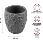 Стакан PERFECTO LINEA Moon Stone серый (35-384462) - Фото 10