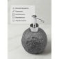 Дозатор для жидкого мыла PERFECTO LINEA MoonStone серый (35-384461) - Фото 5