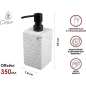 Дозатор для жидкого мыла PERFECTO LINEA StoneWave белый (35-130811) - Фото 10
