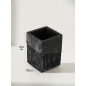 Стакан PERFECTO LINEA Element Marble черный (35-618602) - Фото 6