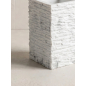 Стакан PERFECTO LINEA StoneWave белый (35-130812) - Фото 4