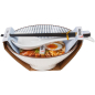 Тарелка керамическая с ложкой и палочками для еды PERFECTO LINEA Ramen line 17-950002 - Фото 4