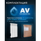 Радиатор биметаллический AV ENGINEERING Гродно 500/80 4 секции (AVE604801) - Фото 9