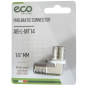 Переходник L-образное наружная резьба 1/4" ECO (AB-L-MT14)