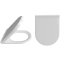 Сиденье для унитаза с микролифтом AV Engineering Halo (AVE129618)