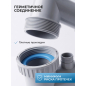 Сифон для кухни 2 перелива выпуск 3 1/2" с гибкой трубой 1 1/2" - 32/40/50мм AV ENGINEERING (AVE129783) - Фото 9