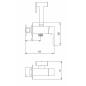 Смеситель для биде AV Engineering SETA D25-A белый (AVSET02WT) - Фото 14
