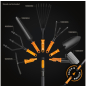 Рукоятка универсальная 290 мм FISKARS OneClick S (1080548) - Фото 9