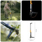 Корнеудалитель FISKARS Ergonomic (1080409) - Фото 17