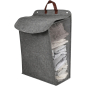 Корзина для белья PERFECTO LINEA 55x39x12 см серая (47-483612) - Фото 2