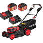 Газонокосилка аккумуляторная WORTEX CLM 4536-4 XLT SET (2334161K1)