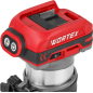 Фрезер кромочный аккумуляторный WORTEX CMM 1835-1 XLT SOLO (2322180) - Фото 7