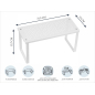Полка вставная 31,5x13x15,7 см PERFECTO LINEA Stora белая (36-311315) - Фото 2