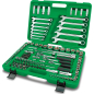 Набор инструментов 1/4", 3/8", 1/2" 6 граней 130 предметов TOPTUL (GCAI130B) - Фото 6