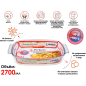 Форма для выпечки из жаропрочного стекла прямоугольная PERFECTO LINEA 2,7 л (12-270010) - Фото 8