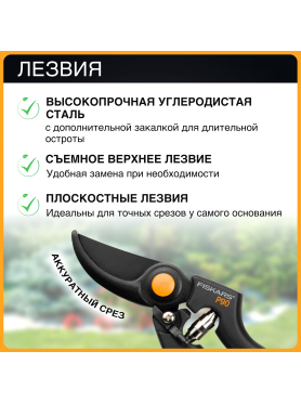 Секатор плоскостной FISKARS (111960)