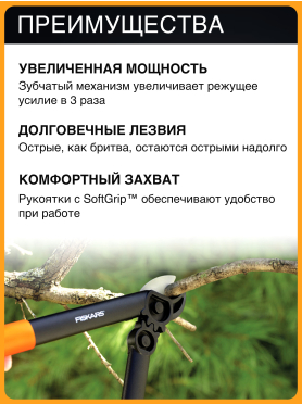 Сучкорез FISKARS L31 PowerGear 112170 
