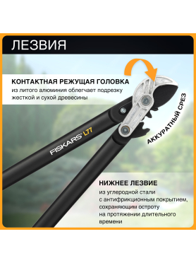 Сучкорез FISKARS L77 PowerGear (112580)