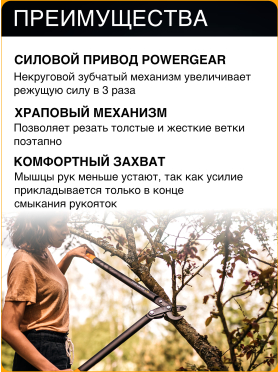 Сучкорез FISKARS L78 PowerGear 