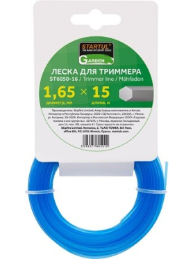 Леска для триммера d 1,65 мм STARTUL GARDEN