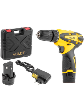 Дрель-шуруповерт аккумуляторная MOLOT MBD 1215 DLI