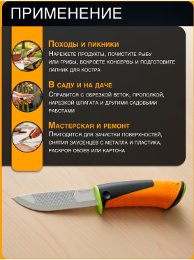 Нож общего назначения FISKARS 