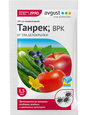 Инсектицид Танрек от тли ВРК AVGUST