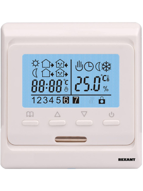 Терморегулятор REXANT R51XT белый 