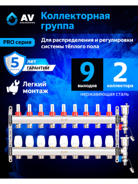 Коллекторная группа AVE136 AV Engineering