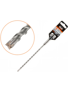 Бур (сверло) SDS-plus GEPARD Quadro-x