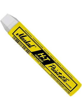 Маркер перманентный на основе твердой краски MARKAL HT Paintstik белый 
