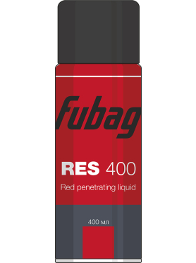 Пенетрант для дефектоскопии аэрозоль FUBAG RES 400 0,4 л 