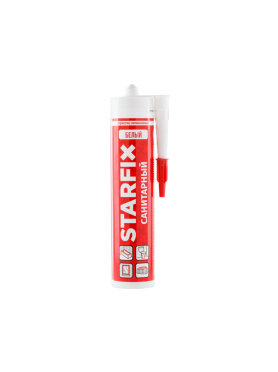 Герметик силиконовый STARFIX Sanitary Silicone