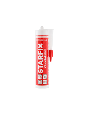 Герметик силиконовый STARFIX Sanitary Silicone