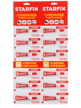 Суперклей универсальный STARFIX