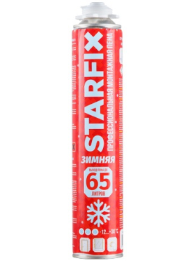 Пена монтажная STARFIX Gunfoam Winter 65 850 мл 