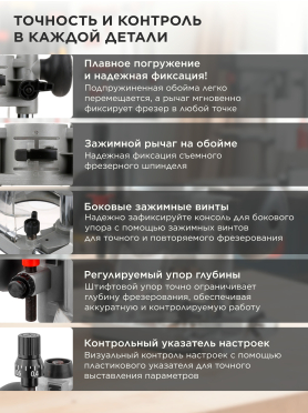 Основание погружное для фрезера кромочного WORTEX 