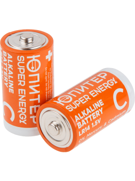 Батарейка C ЮПИТЕР 1,5 V алкалиновая 2 штуки 