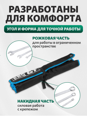 Набор ключей комбинированных 6-32 мм 25 предметов PRO STARTUL GT 