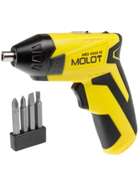 Отвертка аккумуляторная MOLOT MBS 4048 Ni